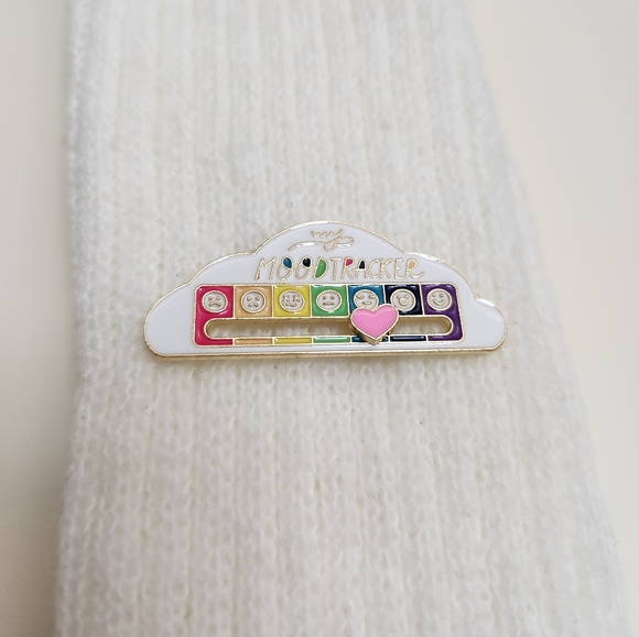Mood Tracker Enamel Pin - Picture 1 of 3